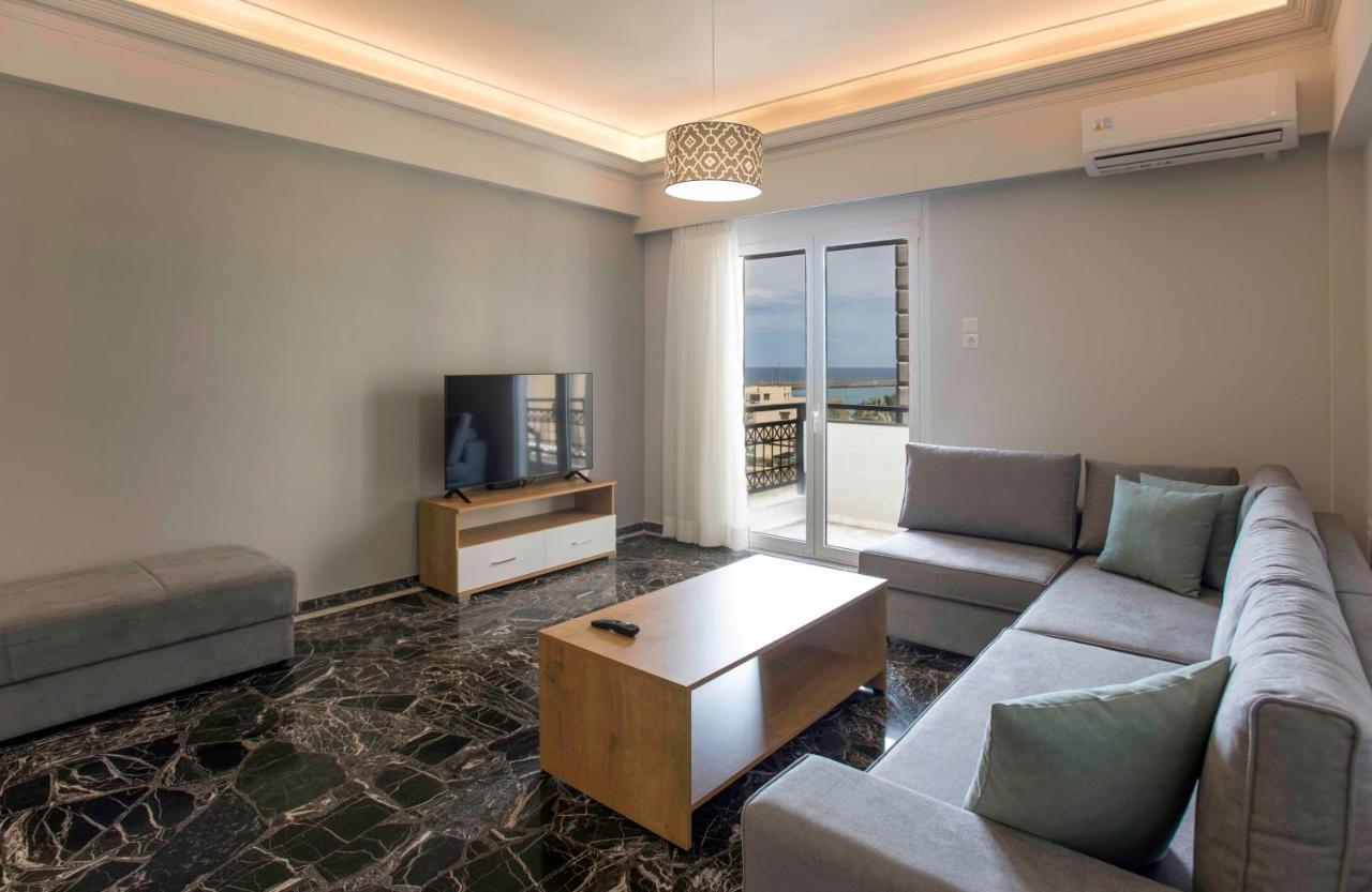 הרקליון Central Spacious Apt Close To Port-Sites W/View 2 מראה חיצוני תמונה